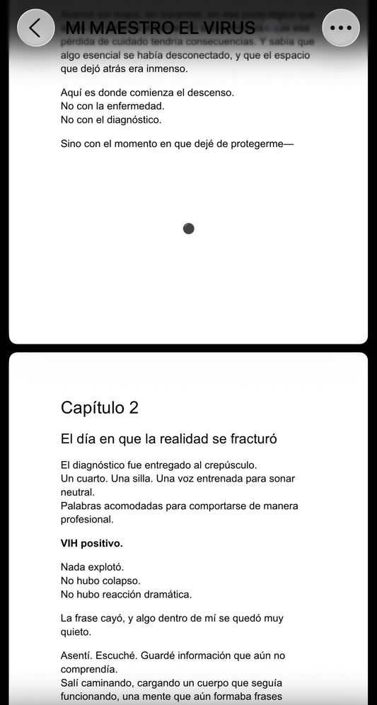 🇲🇽 Mi Maestro El Virus — Autobiográfico