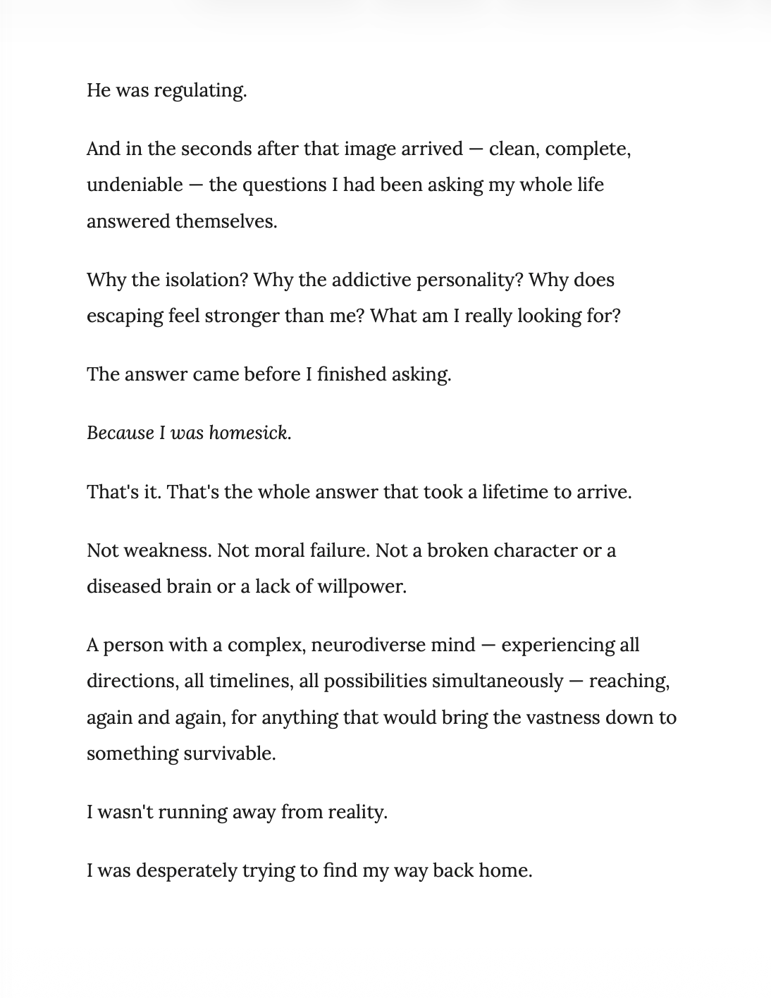 ADDICTION MY LOVE — Hunger Was Always the Compass